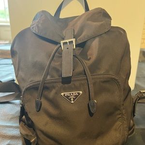 Prada Tessuto drawstring backpack
